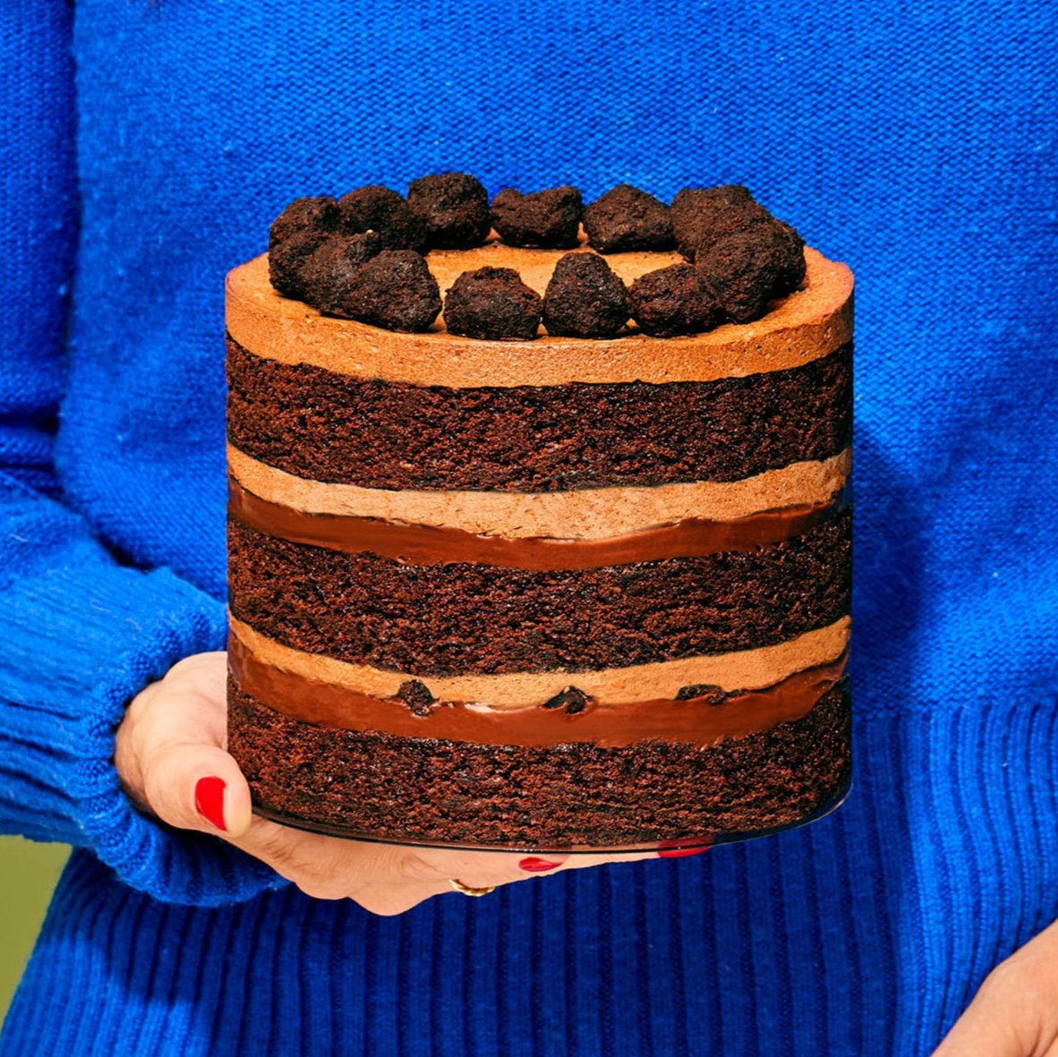 Quadruple Chocolate Cake Duo