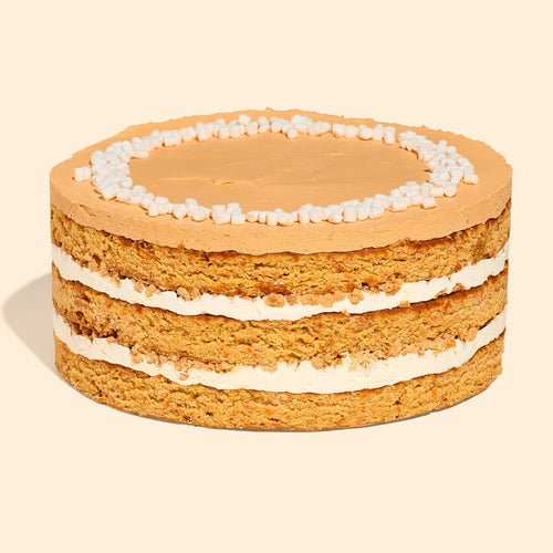 10" Carrot Crackle Marshmallow Cake