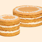 10" Carrot Crackle Marshmallow Cake