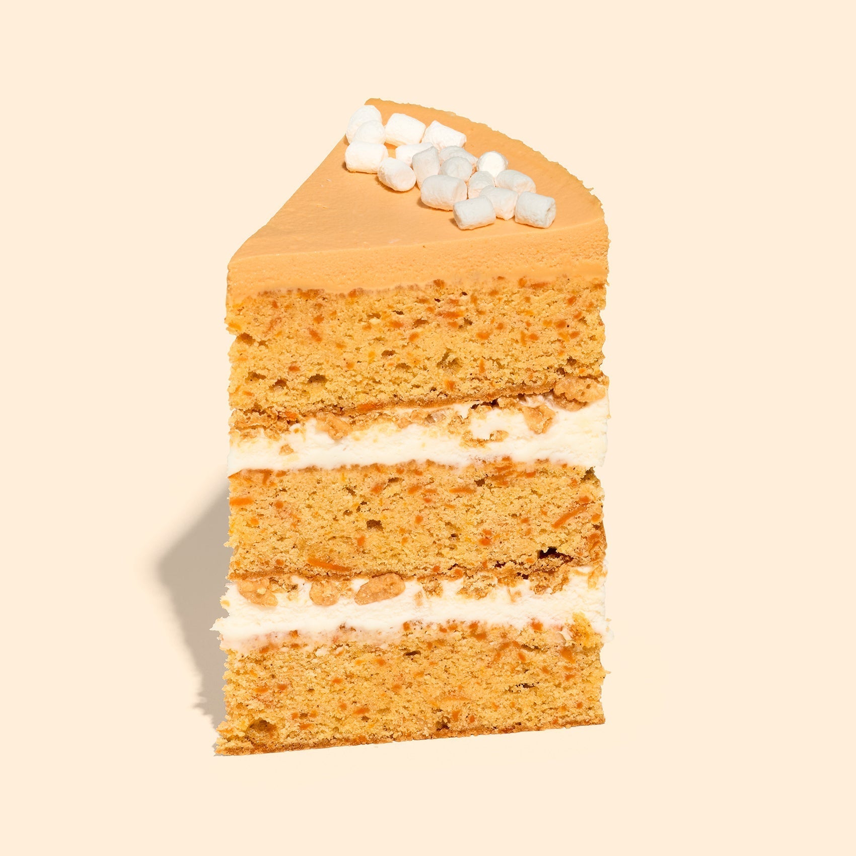 10" Carrot Crackle Marshmallow Cake