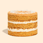 6" Carrot Crackle Marshmallow Cake