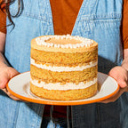 6" Carrot Crackle Marshmallow Cake