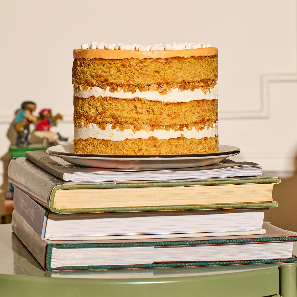 6" Carrot Crackle Marshmallow Cake