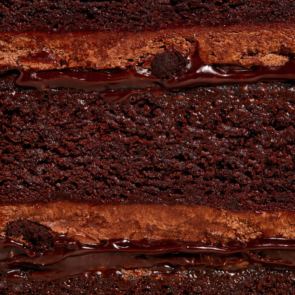 6" Quadruple Chocolate Cake
