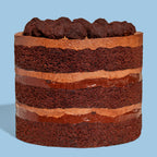 6" Quadruple Chocolate Cake