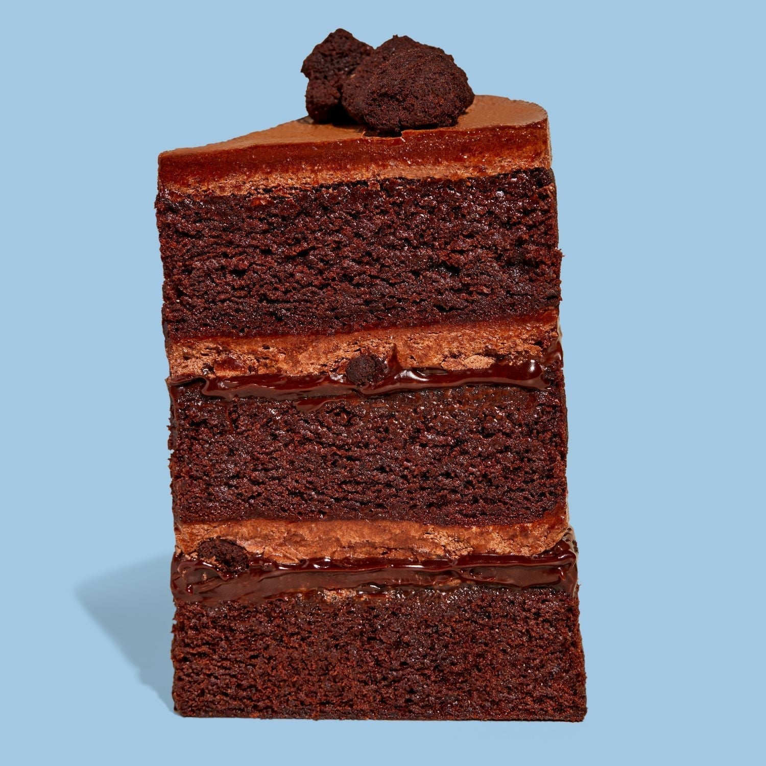 6" Quadruple Chocolate Cake